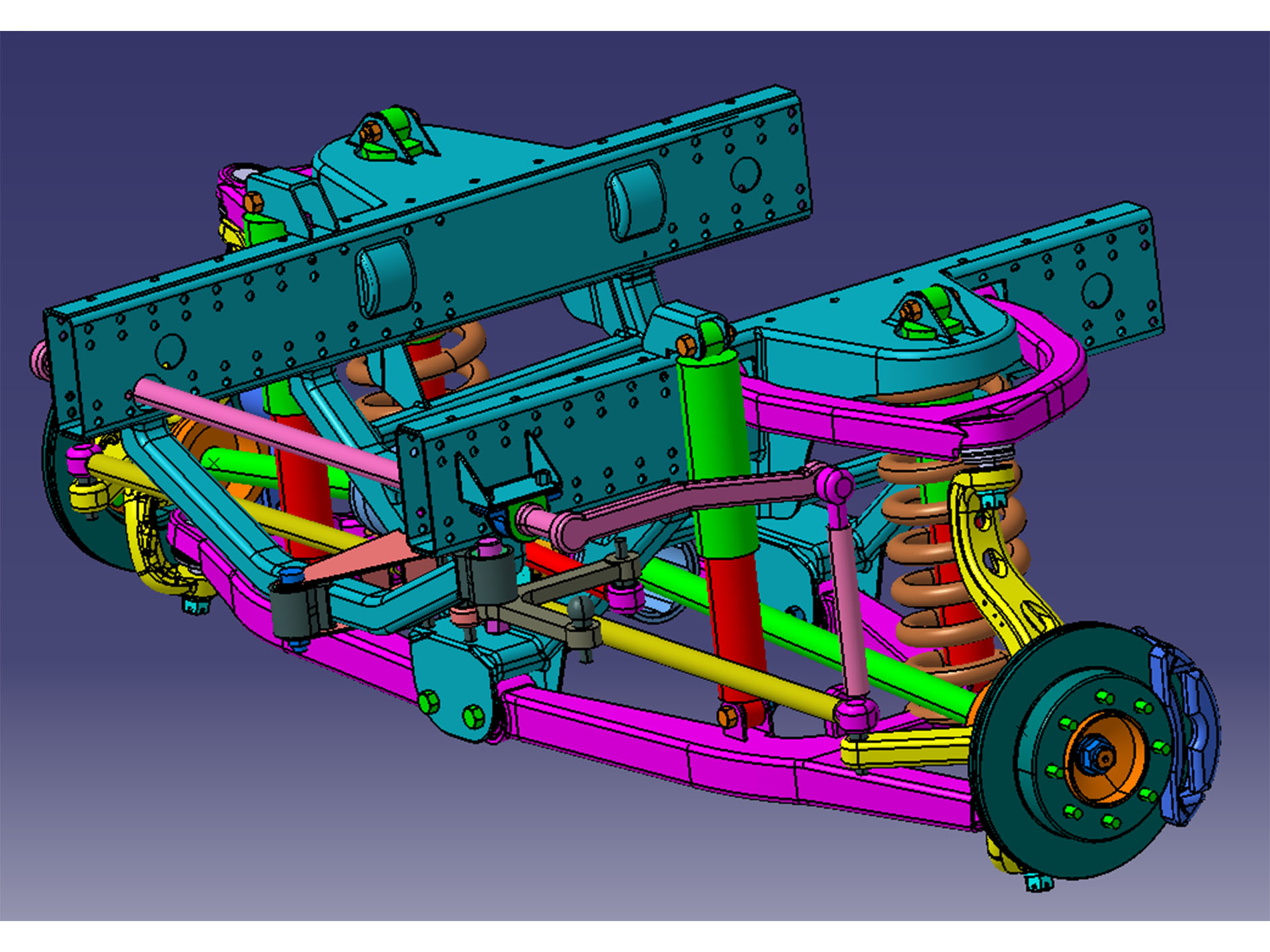 3000系列独立悬挂前桥
