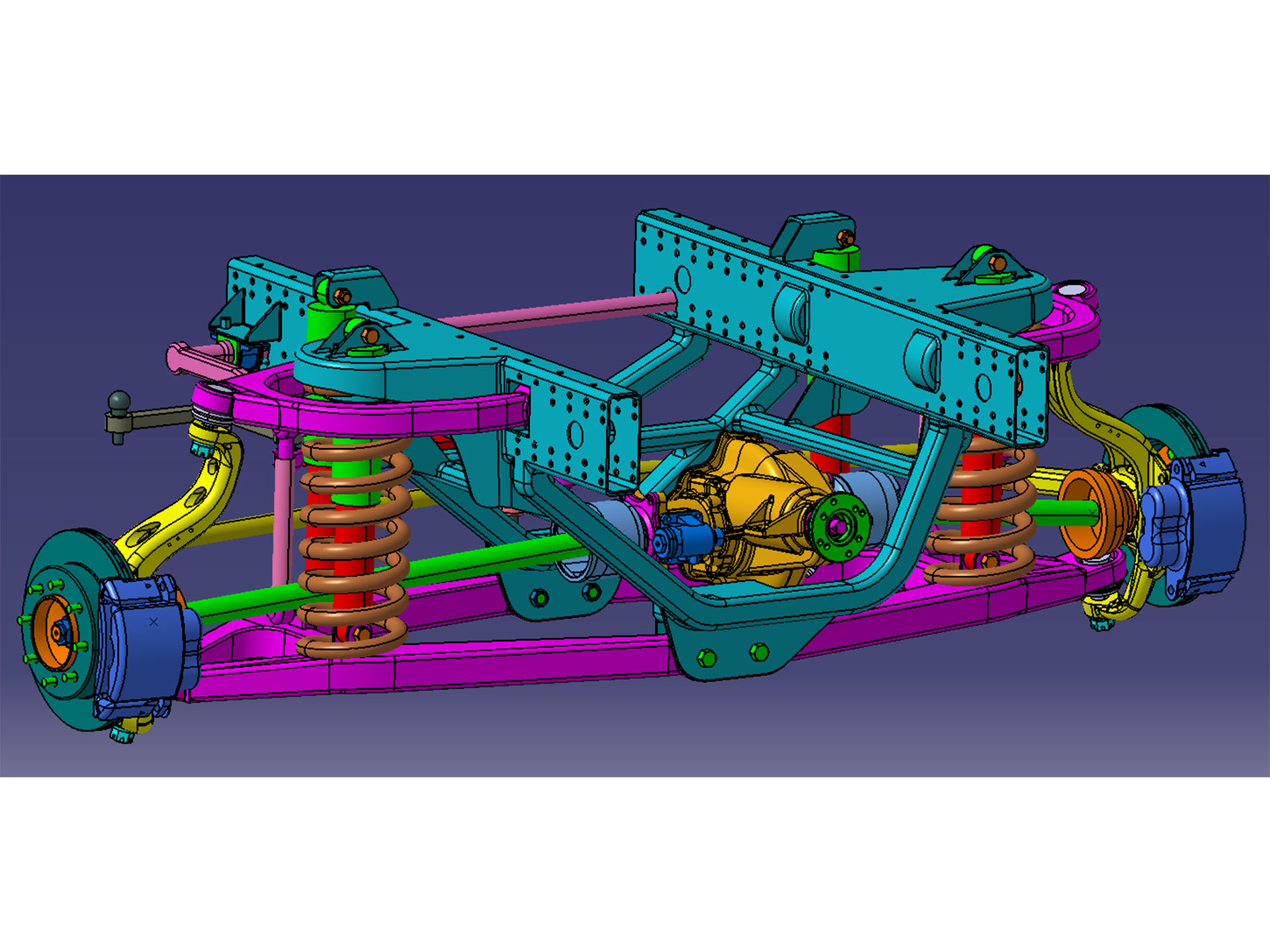 3000系列独立悬挂前桥