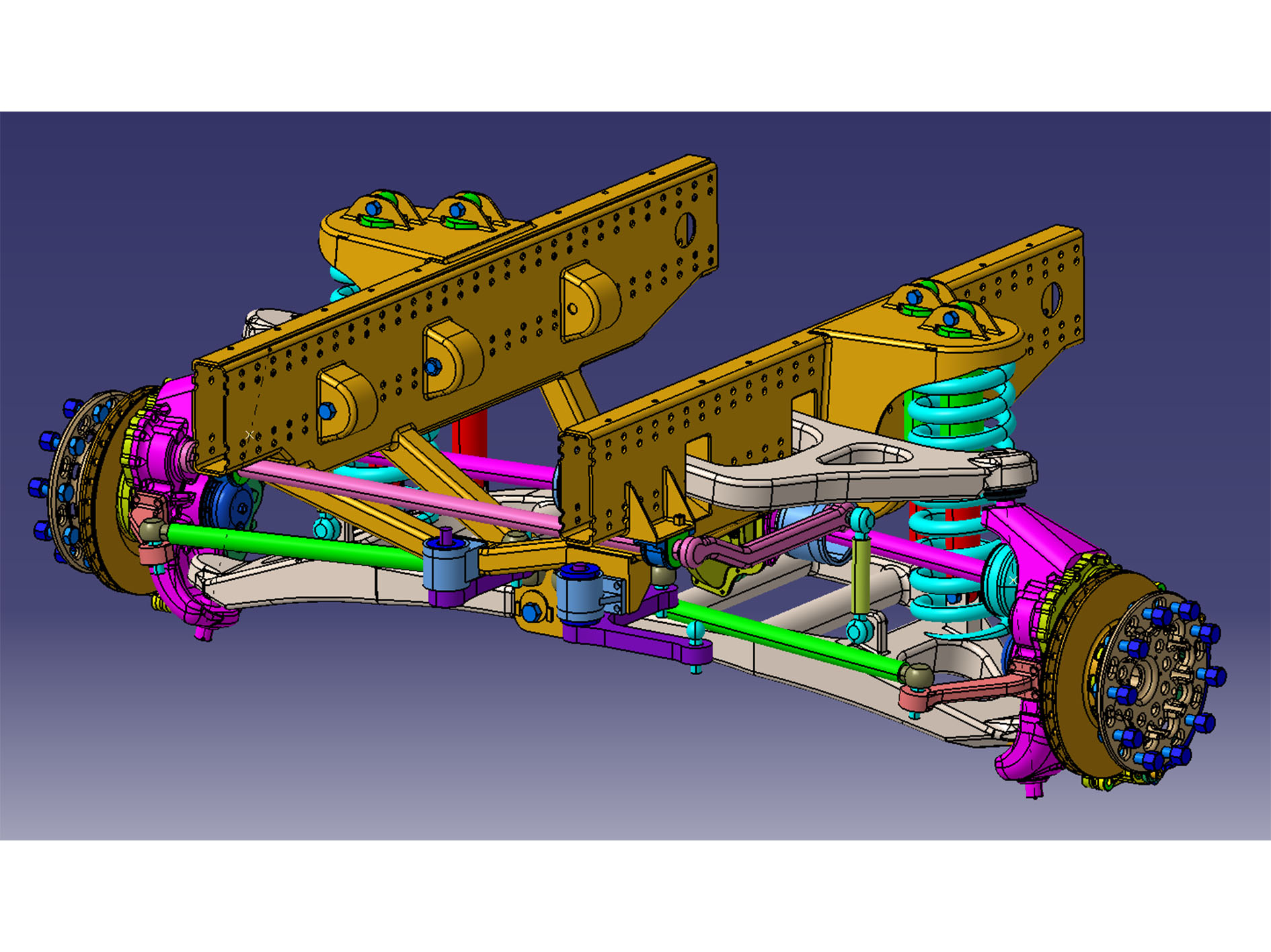 6000系列独立悬挂前桥