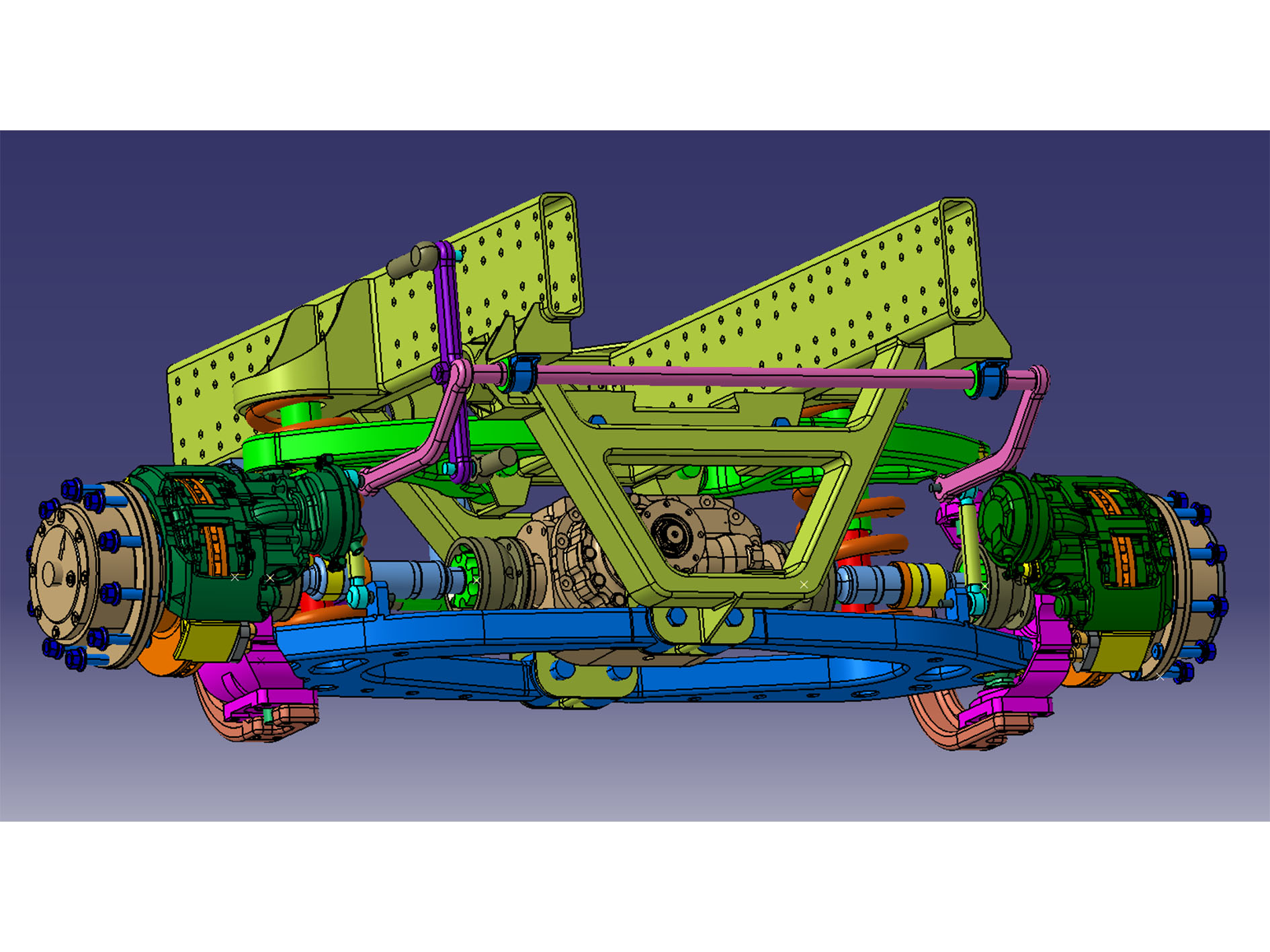 1300系列独立悬挂前桥