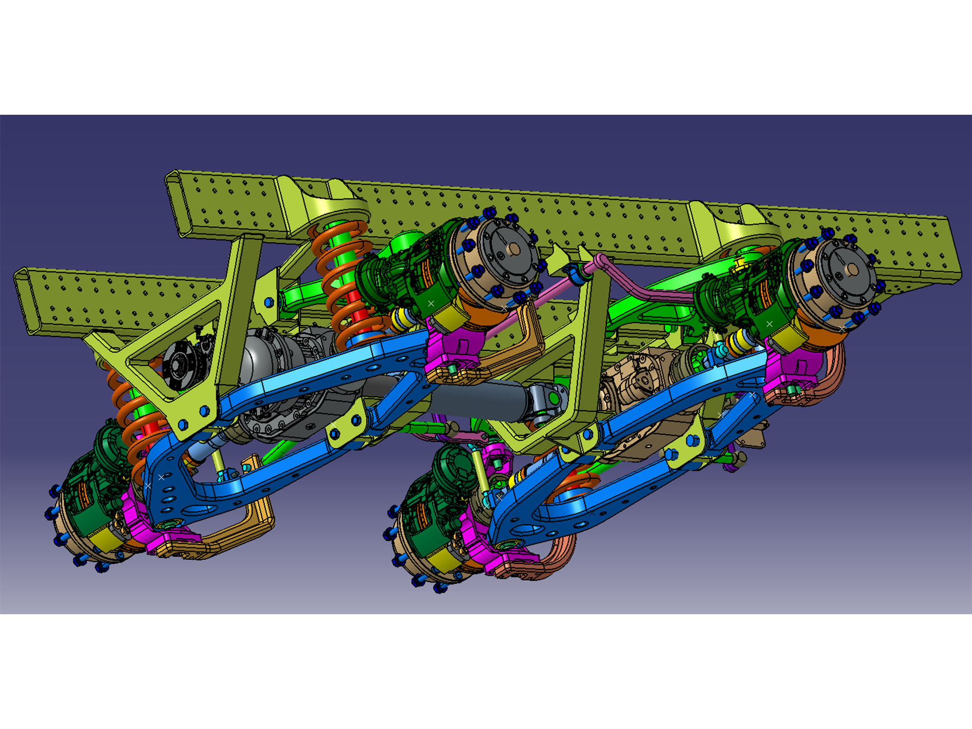 1300系列独立悬挂前桥