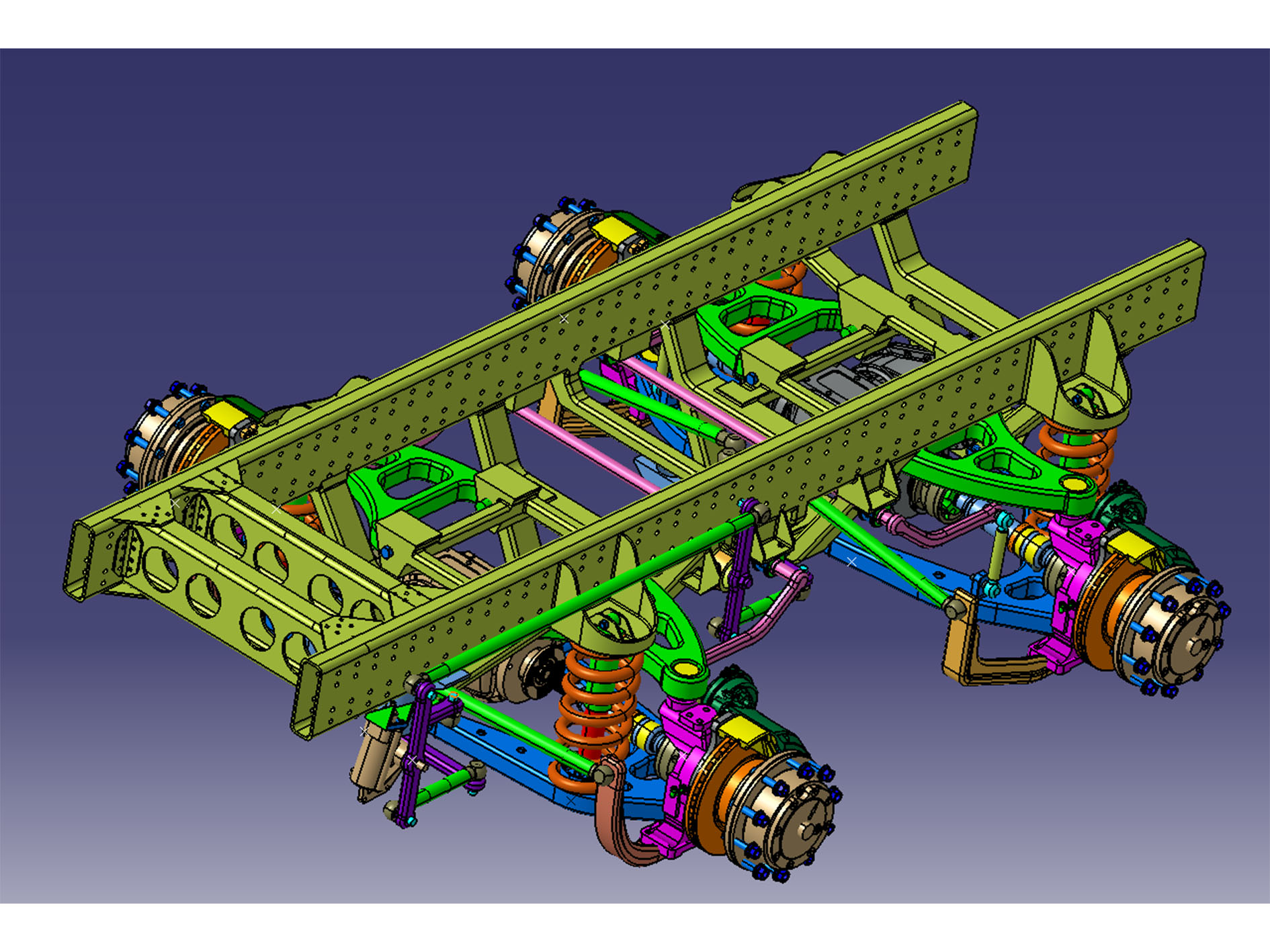 1300系列独立悬挂前桥