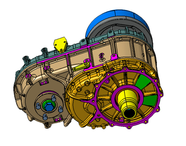 High Speed Part-time 4WD Transfer Case W-BFD500-B