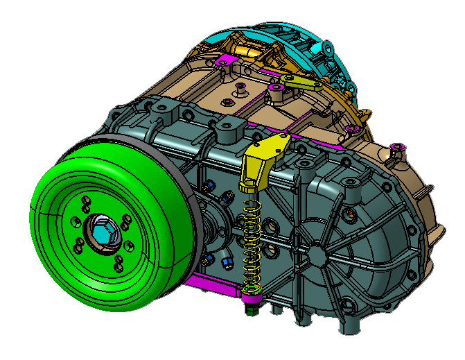 High Speed Full-time 4WD Transfer Case W-BFD700